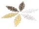 Peacellow ตัวเชื่อมต่อ ลายดอกไม้ สําหรับทําเครื่องประดับ DIY 20 ชิ้น