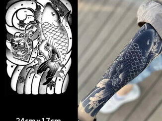 【COCO Magic tattoo】สติกเกอร์รอยสักชั่วคราว กึ่งถาวร กันน้ํา ติดทนนาน 15 วัน 24 ซม.*17 ซม.
