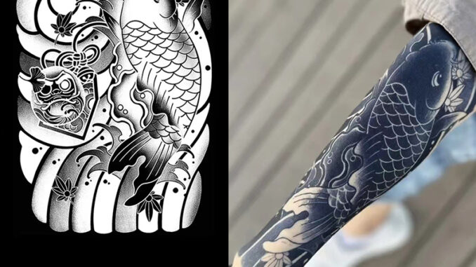 【COCO Magic tattoo】สติกเกอร์รอยสักชั่วคราว กึ่งถาวร กันน้ํา ติดทนนาน 15 วัน 24 ซม.*17 ซม.