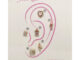 จิวหูเกาหลี นำเข้า เงินแท้ (เซ็ตที่95) (ราคาต่อชิ้น) (ผิวแพ้ง่ายใส่ได้)