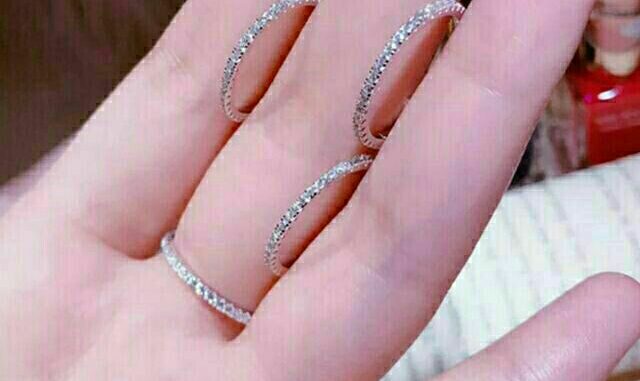แหวนเพชรCz เกรดAAA+ mini Size4