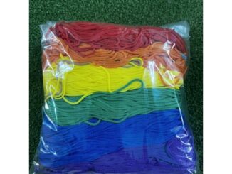 เชือกร่มสีพื้นคละะสี