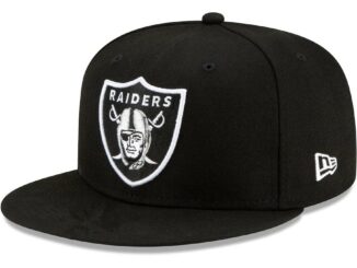 Nfl Oakland Raiders เสื้อยืดฮิปฮอปพิมพ์ลายทีมชาติหมวกสไตล์ฮิปฮอป
