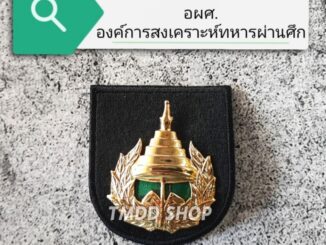 หน้าหมวก เบเร่ต์  อผศ. องค์การสงเคราะห์ทหารผ่านศึก