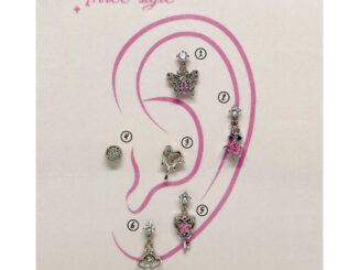 จิวหูเกาหลี นำเข้า เงินแท้ (เซ็ตที่86) (ราคาต่อชิ้น) (ผิวแพ้ง่ายใส่ได้)