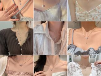 สร้อยคอโซ่ จี้ผีเสื้อ สีทอง แฟชั่นเกาหลี สําหรับผู้หญิง