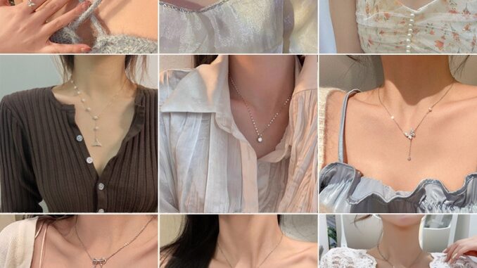 สร้อยคอโซ่ จี้ผีเสื้อ สีทอง แฟชั่นเกาหลี สําหรับผู้หญิง