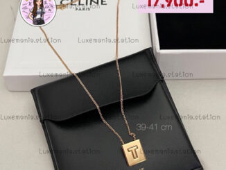 : New!! Celine Alphabet Necklace ‼️ก่อนกดสั่งรบกวนทักมาเช็คสต๊อคก่อนนะคะ‼️