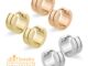 555jewelry ต่างหูห่วงสแตนเลส สตีล สไตล์มินิมอล รุ่น MNC-ER932 - ต่างหูผู้หญิง ต่างหูสวยๆ ต่างหูแฟชั่น (ER48)
