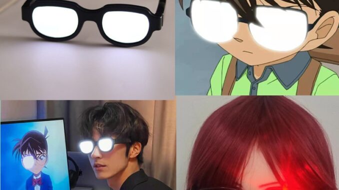 Edogawa Conan Light-emitting Glasses อะนิเมะญี่ปุ่นโคนันเดียวกัน LED เรืองแสง USB ชาร์จแว่นตาคอสเพลย์เทศกาลดนตรีผู้ชายผู้หญิงตลกเรืองแสงแว่นตาอุปกรณ์ประกอบฉากถ่ายภาพ Edogawa Conan Light-emitting Glasses อะนิเมะญี่ปุ่นโคนันเดียวกัน LED เรืองแสง USB ชาร์จแว่นตาคอสเพลย์เทศกาลดนตรีผู้ชายผู้หญิงตลกเรืองแสงแว่นตาอุปกรณ์ประกอบฉากถ่ายภาพ