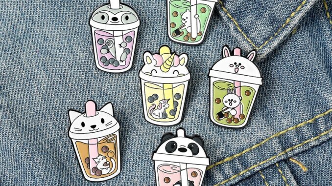 6 รูปแบบ การ์ตูนสัตว์ ถ้วย เคลือบ พินกระต่าย ยูนิคอร์น พินสลอธ พินแมว หมี แพนด้า พิน การ์ตูน เครื่องประดับ ของขวัญ