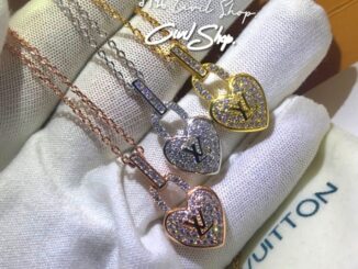 สร้อยคอจี้เพชรแบรนด์ LV. Ori .1.1 (พร้อมส่งในไทย)วัสดุดีที่สุด
