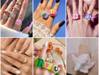 (พร้อมส่ง) เซ็ตแหวนแฟชั่น เครื่องประดับสำหรับผู้หญิง