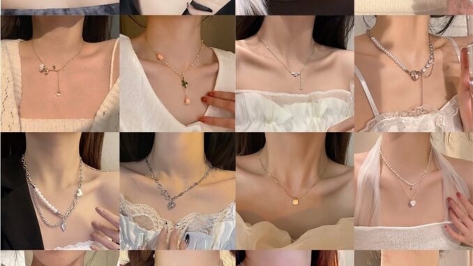 เครื่องประดับ สร้อยคอ จี้ผีเสื้อ ประดับไข่มุกเทียม เพทาย ดาว หัวใจ โลหะผสม แฟชั่นสําหรับผู้หญิง เครื่องประดับ สร้อยคอ จี้ผีเสื้อ ประดับไข่มุกเทียม เพทาย ดาว หัวใจ โลหะผสม แฟชั่นสําหรับผู้หญิง