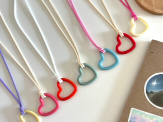[สินค้าใหม่‼️] สร้อยจี้หัวใจเรซิ่น