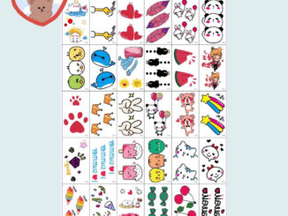 [พร้อมส่ง] แทททูสติ๊กเกอร์ 1 ชุดได้ 30 แผ่น แทททู สไตล์เกาหลี ลายน่ารักกวนๆ ได้ 30 แผ่น 30 ลายเลยจ้า พร้อมส่งในไทย