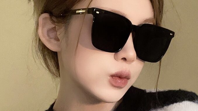 2024 แว่นกันแดดแฟชั่นใหม่แว่นกันแดดป้องกันรังสียูวีผู้หญิง 5524