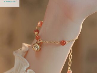 เครื่องประดับ กําไลข้อมือ ประดับลูกปัด หรูหรา สไตล์วินเทจ สําหรับผู้หญิง