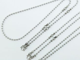 U22 ลายไข่ปลา ขนาด 3 มม สร้อยคอ ห้อยพระ สร้อยคอสแตนเลส สร้อยพระ stainless necklace