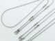 U22 ลายไข่ปลา ขนาด 3 มม สร้อยคอ ห้อยพระ สร้อยคอสแตนเลส สร้อยพระ stainless necklace