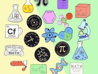 เข็มกลัด รูปสัญลักษณ์โมเลกุลของ Atomic Weight Mechanics Enamel Pins Dna สําหรับนักวิทยาศาสตร์