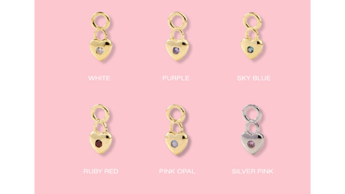 Julys - heartie charms ราคาต่อชิ้น