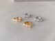 215-littlegirl gifts- Layer square diamond earclip s925