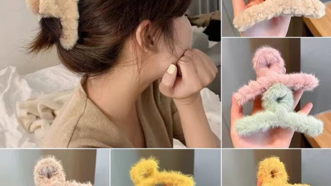 กิ๊บติดผม ขนาดใหญ่ ป้องกันรอยขีดข่วน อุปกรณ์จัดแต่งทรงผม แฟชั่นทันสมัย สําหรับเด็กผู้หญิง และนักเรียน
