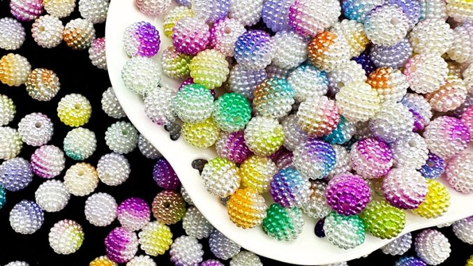 ลูกปัดอะคริลิค ไล่โทนสี 10 มม. สําหรับทําเครื่องประดับ สร้อยข้อมือ DIY 30 ชิ้น ต่อแพ็ก ลูกปัดอะคริลิค ไล่โทนสี 10 มม. สําหรับทําเครื่องประดับ สร้อยข้อมือ DIY 30 ชิ้น ต่อแพ็ก