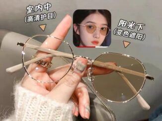 แว่นตาสายตาสั้นอัตโนมัติ สั้น 50 ถึง 600 กรอบวงรี เปลี่ยนสีได้ Uv400 แว่นตากันแดด  เปลี่ยนสีอัตโนมัติ  สําหรับผู้ชาย  และผู้หญิง