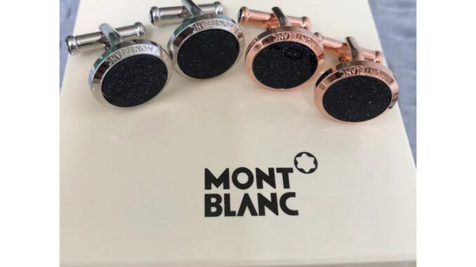 กระดุมข้อมือ Montb Cufflink Black Sky MB แฟชั่นสําหรับผู้ชาย