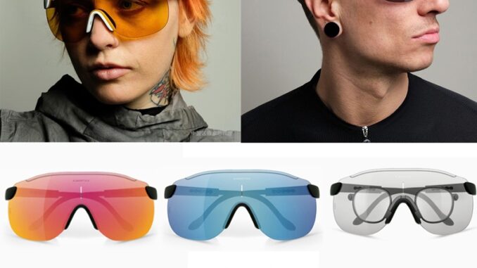 Alba Optics แว่นตากันแดด เลนส์ 4 เลนซ์ โฟโตโครมิก พร้อมกรอบแว่นสายตาสั้น กันทราย เหมาะกับการเล่นกีฬา ขี่จักรยานเสือภูเขา ตกปลา สําหรับผู้ชาย และผู้หญิง