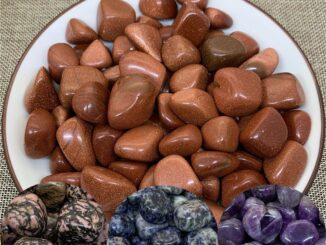 หินทราย หินโรโดไนท์ สีฟ้า อเมทิสต์ กรวด สําหรับตกแต่งตู้ปลา 100 กรัม / ถุง