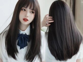วิกผมหน้าม้า ผมยาวปานกลาง ผมหยิกไมโคร อุณหภูมิสูง ผ้าไหม วิกผมเหมือนจริง สําหรับผู้หญิง
