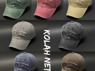 หมวกแก๊ปเบสบอลปัก NEWYORK 1626 มี 6 สี สไตล์เกาหล