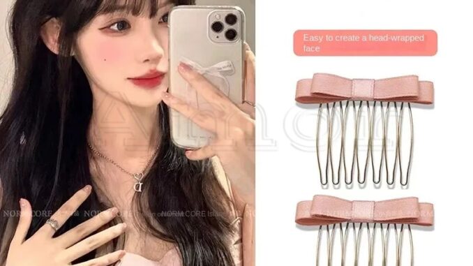 กิ๊บติดผม ประดับโบว์ด้านข้าง สีชมพู แบบมองไม่เห็น แฟชั่นเจ้าหญิง สําหรับเด็กผู้หญิง กิ๊บติดผม ประดับโบว์ด้านข้าง สีชมพู แบบมองไม่เห็น แฟชั่นเจ้าหญิง สําหรับเด็กผู้หญิง
