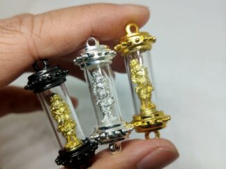 ตะกรุดพระพิฆเนศ  (ชุบสีเงิน) ตะกรุด พระพิฆเนศ เบบี้คเณศ
