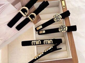 XINYIA2 กิ๊บติดผม รูปปากเป็ด สีดํา สีบลอนด์ สไตล์เรโทร สําหรับผู้หญิง