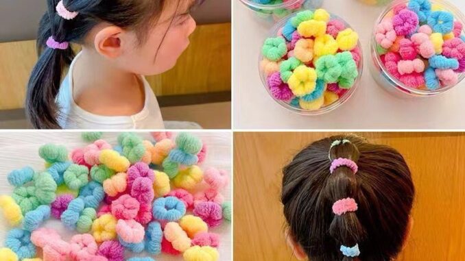 ยางรัดผมหนัง วงกลม ขนาดเล็ก สีแคนดี้ ไม่บาดเจ็บ แฟชั่นสําหรับผู้หญิง 1 ชิ้น