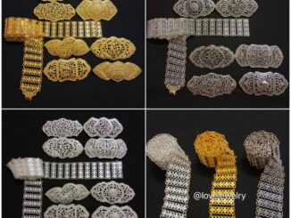 เข็มขัดชุบเงิน เข้มขัดลายไทย เข็มขัดใส่กับผ้าซิ่น สินค้าพร้อมส่งจากประเทศไทย