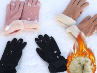 ⭐⭐⭐⭐⭐ ถุงมือกันหนาว Winter Call Touch Screen มือถือได้ ลุยหิมะบุขนด้านใน หนังกลับรุ่น GL1801-Snowfluffy มี 3 สี