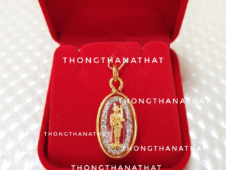 จี้พระสีวลี ล้อมเพชร ร่ำรวย มีกินมีใช้ เงินไม่ขาดมือ พระสีวลี พระไทย จี้สร้อยคอพระสีวลี จี้พระไทย