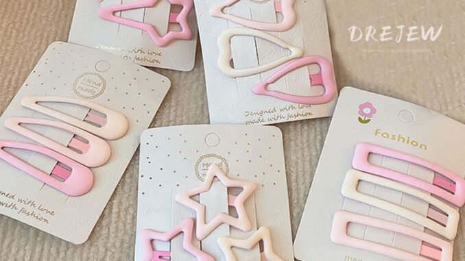 DREJEW กิ๊บติดผม สีชมพู โดพามีน รัก อุกกาบาต หวานและน่ารัก สาวหน้าม้า BB คลิปเฉพาะ เครื่องประดับผม สําหรับผู้หญิง DREJEW กิ๊บติดผม สีชมพู โดพามีน รัก อุกกาบาต หวานและน่ารัก สาวหน้าม้า BB คลิปเฉพาะ เครื่องประดับผม สําหรับผู้หญิง