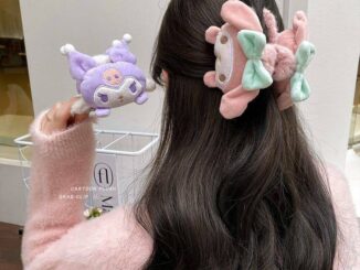 กิ๊บติดผม รูปตุ๊กตาการ์ตูน Cinnamoroll Sanrio Kuromi น่ารัก สองด้าน เครื่องประดับ สําหรับผู้หญิง