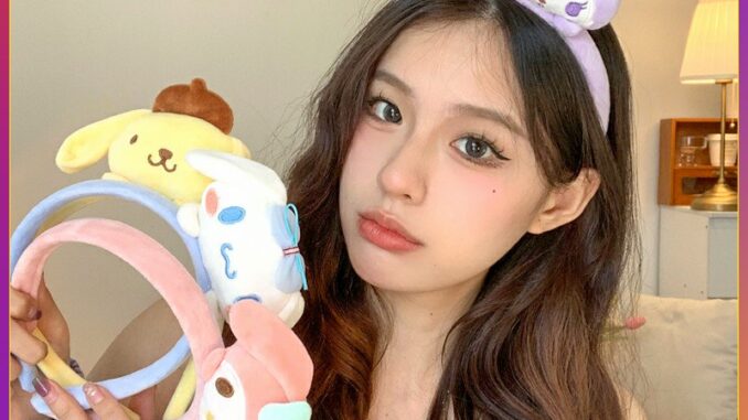 ที่คาดผม ลายการ์ตูน Cinnamon Dog น่ารัก สไตล์ญี่ปุ่น สมัย สินค้าแฟชั่น Head Bands