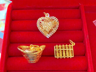 จี้ทอง2สลึง Yonghenggold ทองคำแท้96.5%ขายได้จำนำได้