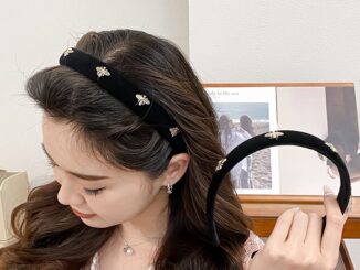 ผ้ากํามะหยี่ ฟองน้ํา ที่คาดผม ฝรั่งเศส หรูหรา สุภาพสตรี ที่คาดผม ย้อนยุค ความรู้สึกสูง ผึ้งน้อย ตกแต่ง ที่คาดผม แฟชั่น เครื่องประดับผม