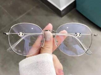 กรอบแว่นตา แว่นตาสายตาสั้น (-50 ถึง -600) แว่นตาแฟชั่น กรอง กรองแสงสีฟ้า กรอบสี่เหลี่ยม สไตล์วินเทจ น่ารัก ผู้หญิง ผู้ชาย