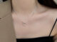 ꒰พร้อมส่ง꒱ สร้อยคอโซ่จี้รูปหัวใจ สร้อยคอ สไตล์เกาหลี