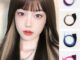 ✨✨ไฮไลท์ทูโทน สีย้อมผม แฮร์พีช ผมปลอมวิกผม ชิ้นต่อผมวัสดุเคลือบด้าน ไม่เงา